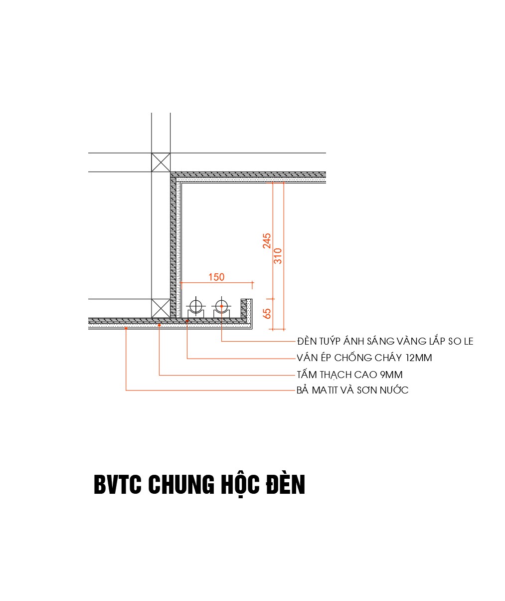 7. Bản vẽ chi tiết hộc đèn trần miễn phí