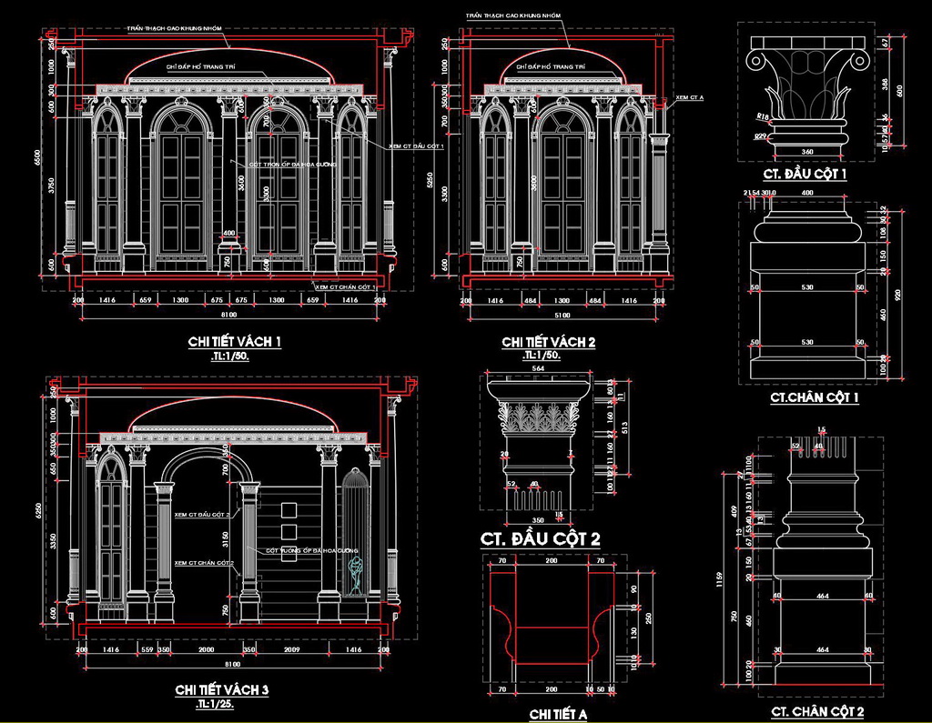 75. Chi tiết nội thất tân cổ điển