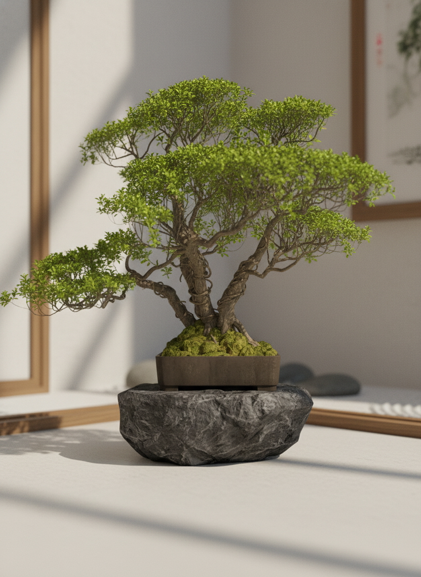 18. Model Sketchup chậu cây bonsai miễn phí