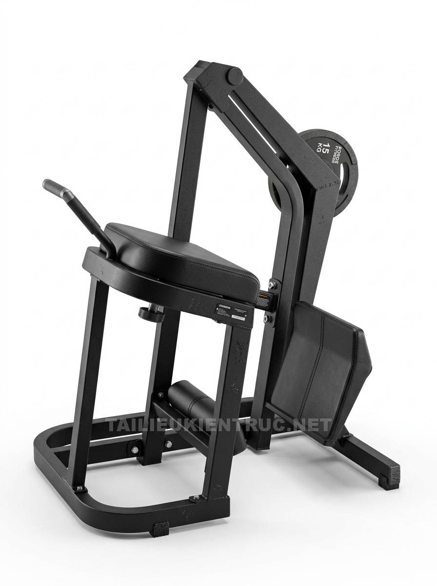 21. Sketchup model Máy móc đùi sau đứng tải miễn phí