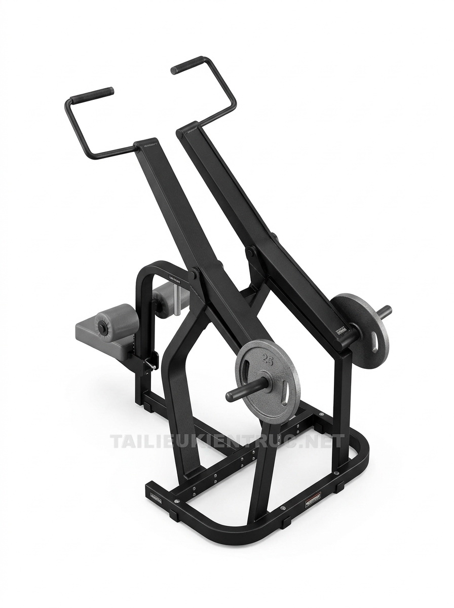 28. Model sketchup Máy kéo xô tạ miếng miễn phí