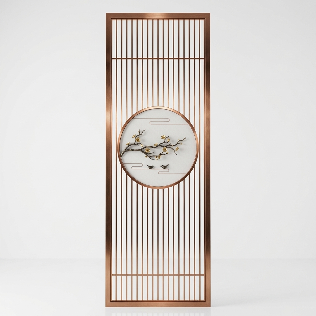 2. Model sketchup vách cnc hiện đại