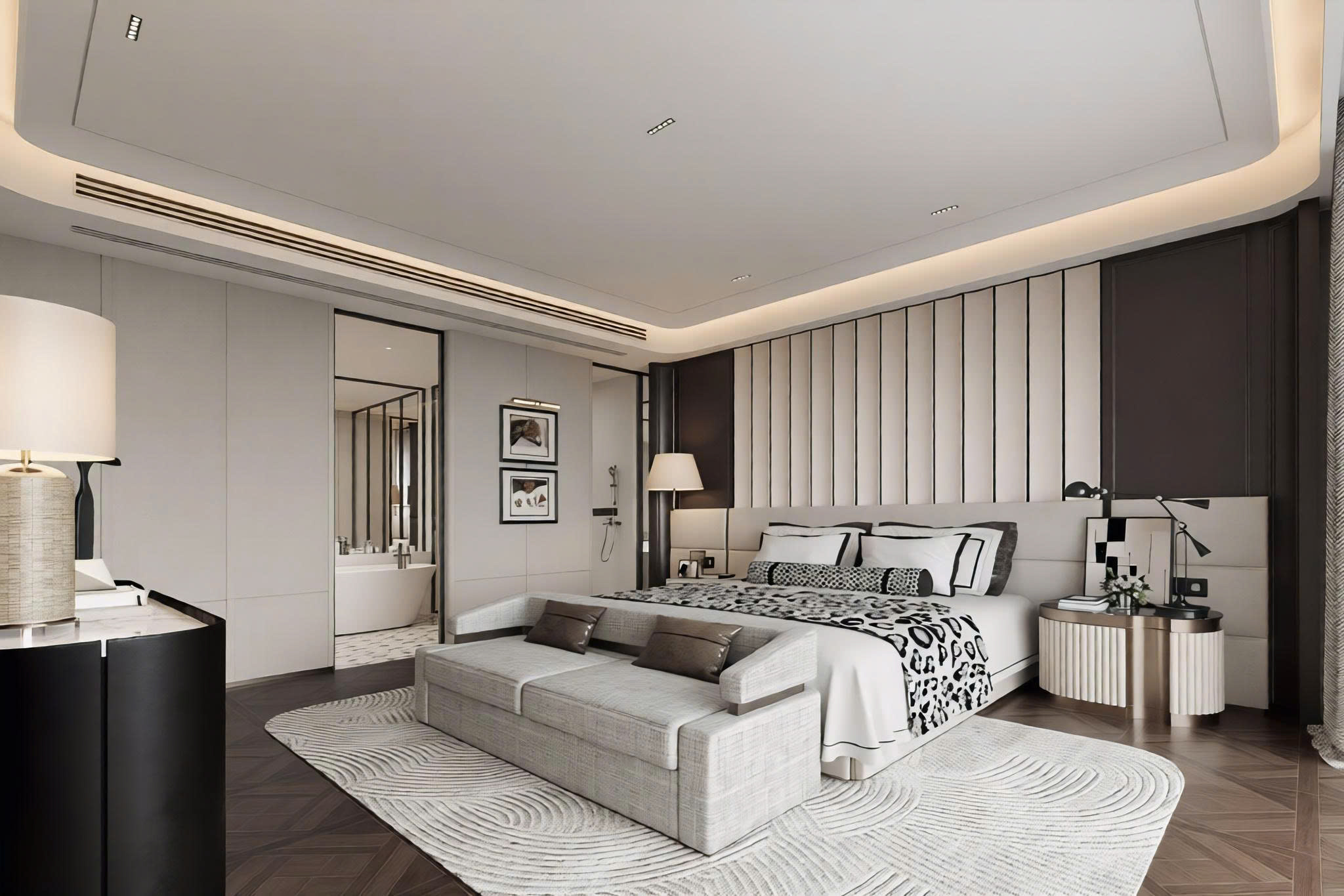 82. Phối cảnh 3ds max phòng ngủ hiện đại