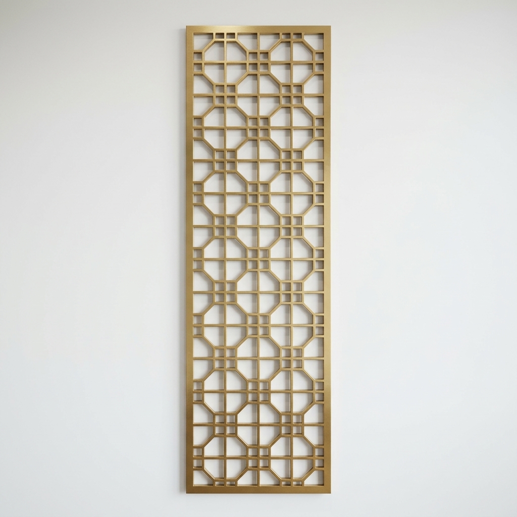 6. Model Sketchup vách cnc hiện đại tải miễn phí