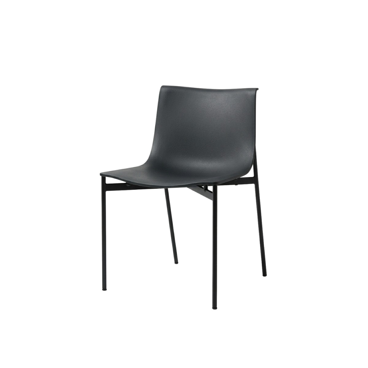 241. Model Sketchup Ghế nhựa hiện đại phong cách tối giản