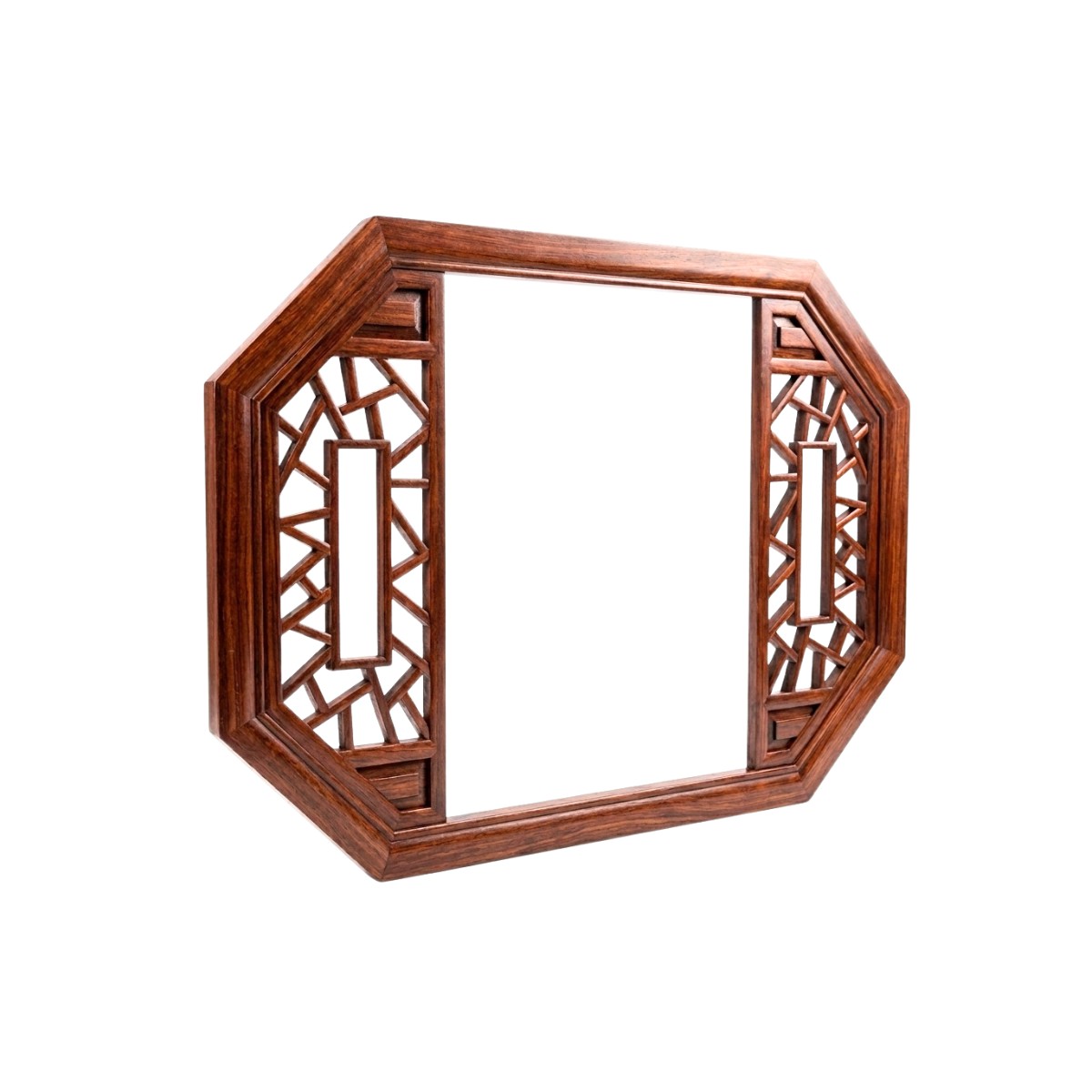 25. Model Sketchup Khung gỗ bát giác trang trí cổ điển