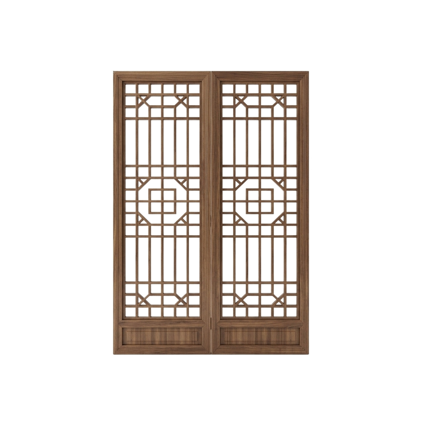 179. Tải Miễn Phí Model Sketchup Cửa Bức Bàn Gỗ Truyền Thống Cho Nhà Thờ, Biệt Thự