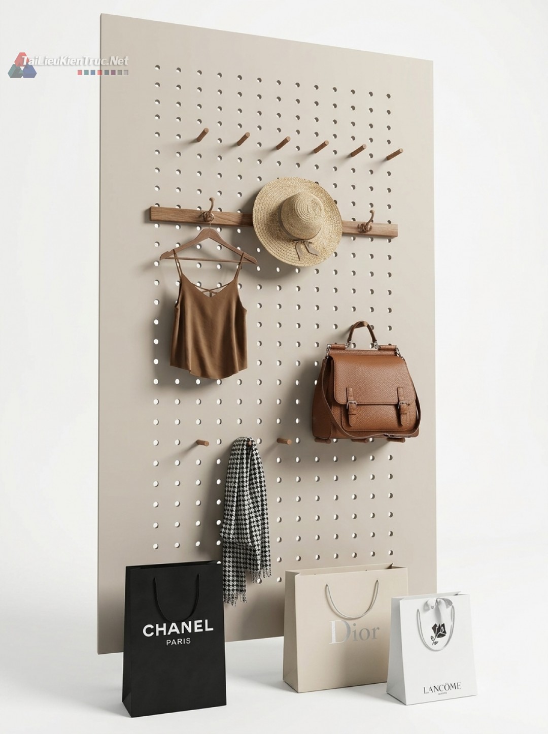 Thư viện SketchUp kệ treo đồ 003