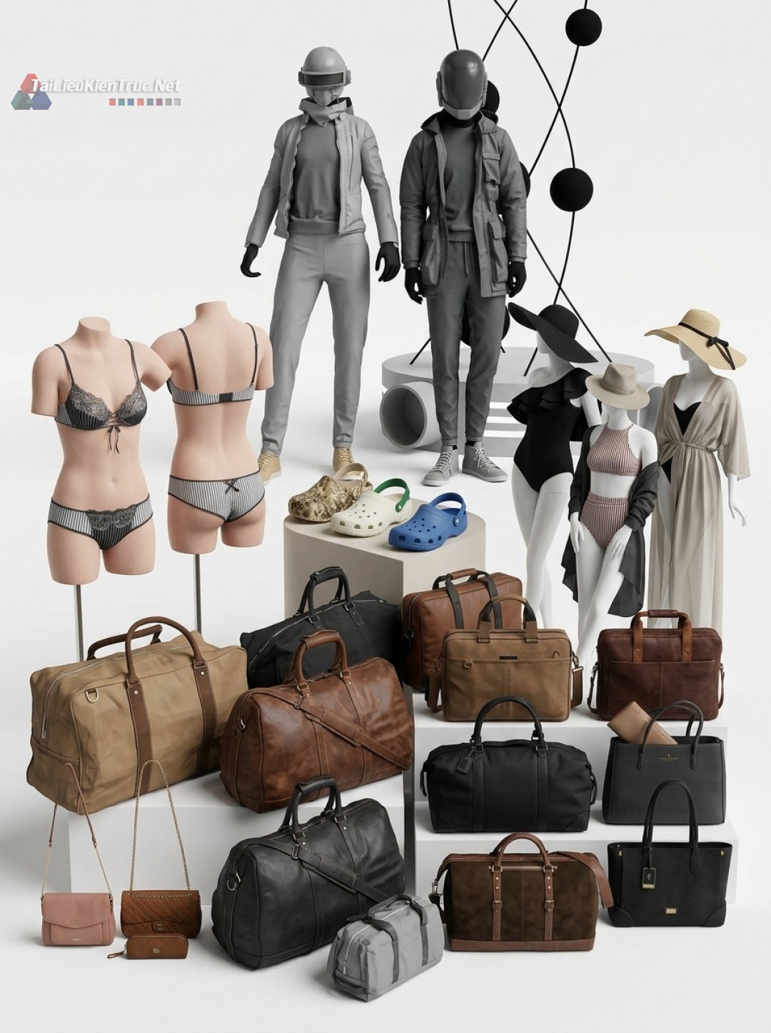 Thư viện SketchUp thời trang P3