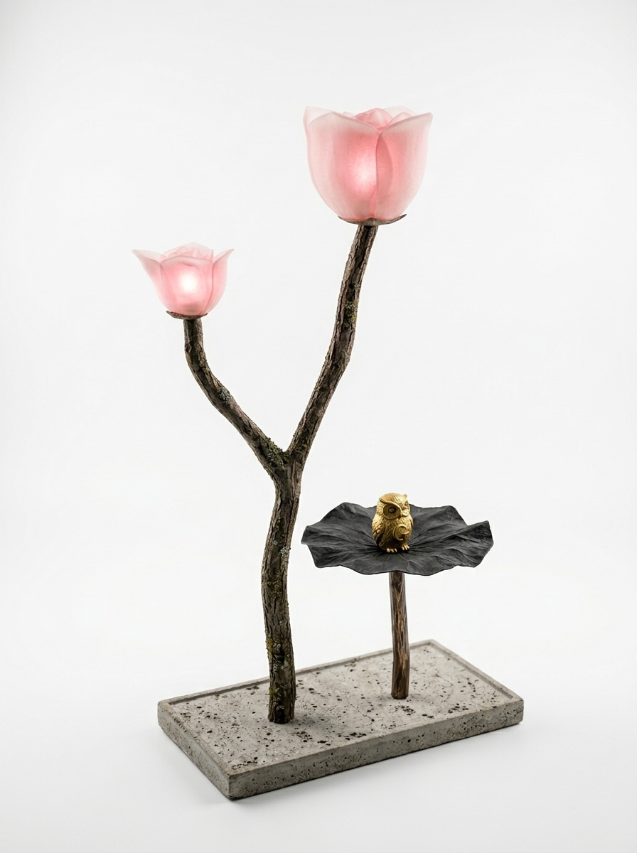 6. File Sketchup Đèn Decor Tạo Hình Nhánh Cây