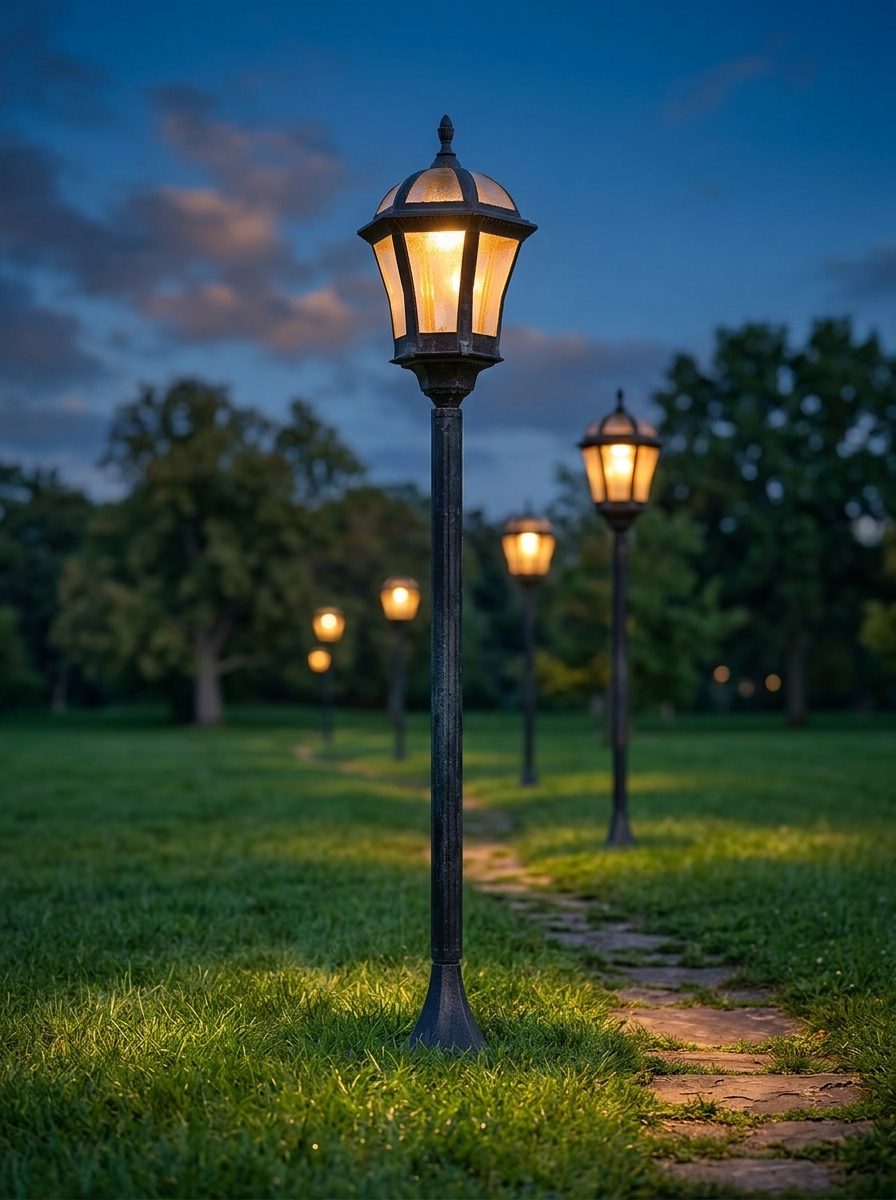 29. Tải miễn phí model sketchup đèn sân vườn