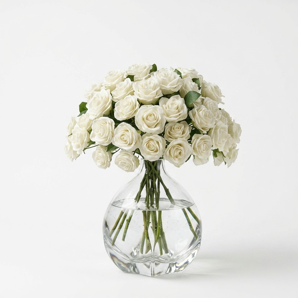 220. Thư viện model Sketchup bình hoa hồng trắng tinh khôi chuẩn chất lượng cao hoàn toàn miễn phí